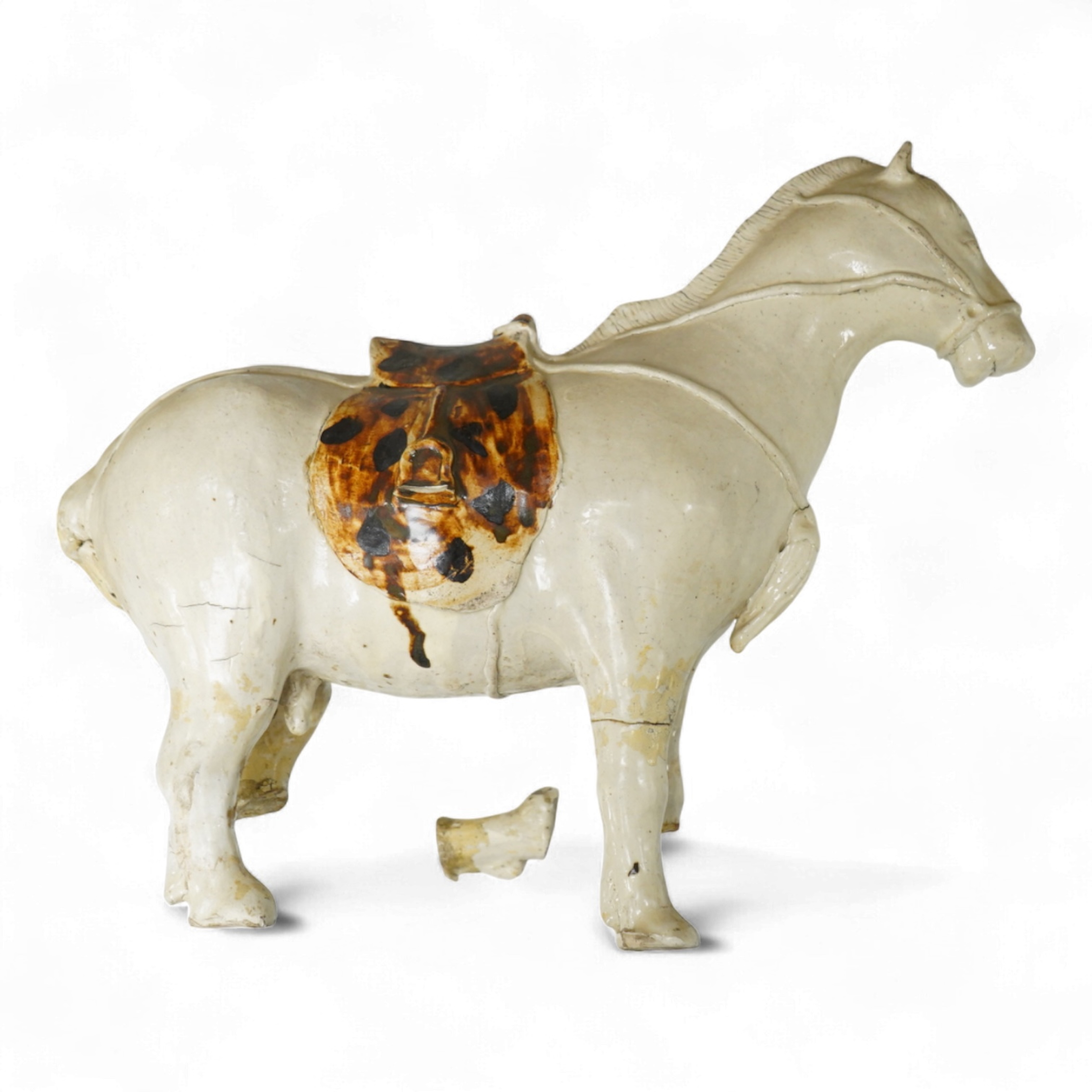 A Chinese Tang style horse, 26cm high